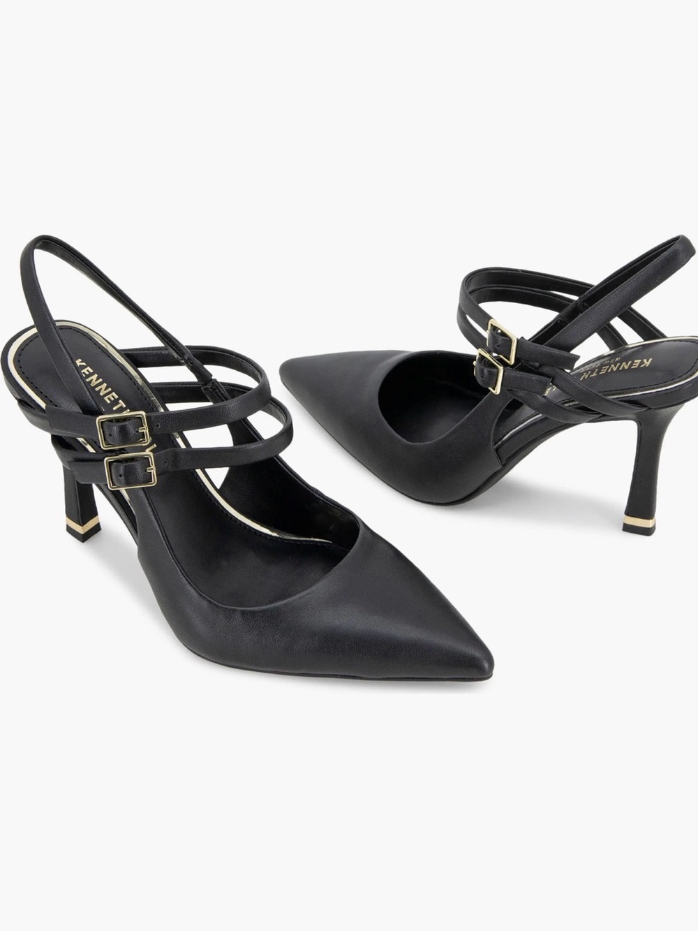 New! Kenneth Cole Raquel Pointed Toe Slingback Pump 7.5 - Picture 4 of 8